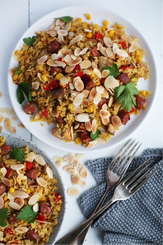 Chicken and Chorizo Pilaf